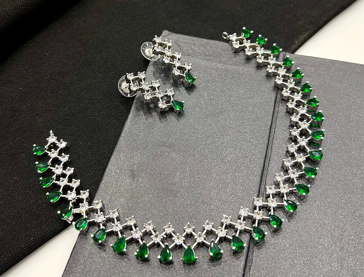American Diamond π zircon Stone Set (06)
