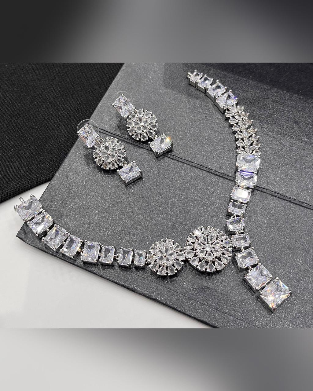 American Diamond π zircon Stone Set (04)