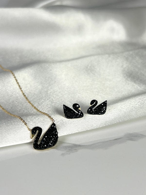 Stainless steel Black Swan Set (Gift Packaging)