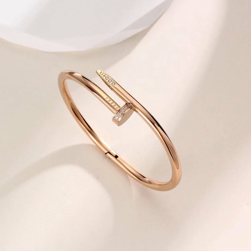 Cartier Nail Bangle With Stones (Gift Packaging) π