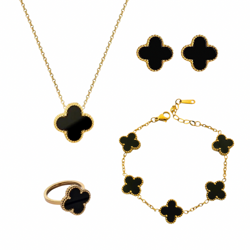 Black Clover Complete Jewelry Set (Gift Packaging)π