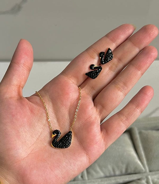 Stainless steel Black Swan Set (Gift Packaging)